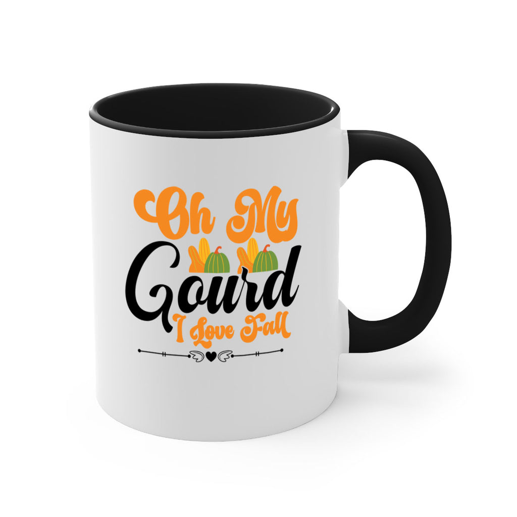 Oh My Gourd I Love Fall 457#- fall-Mug / Coffee Cup