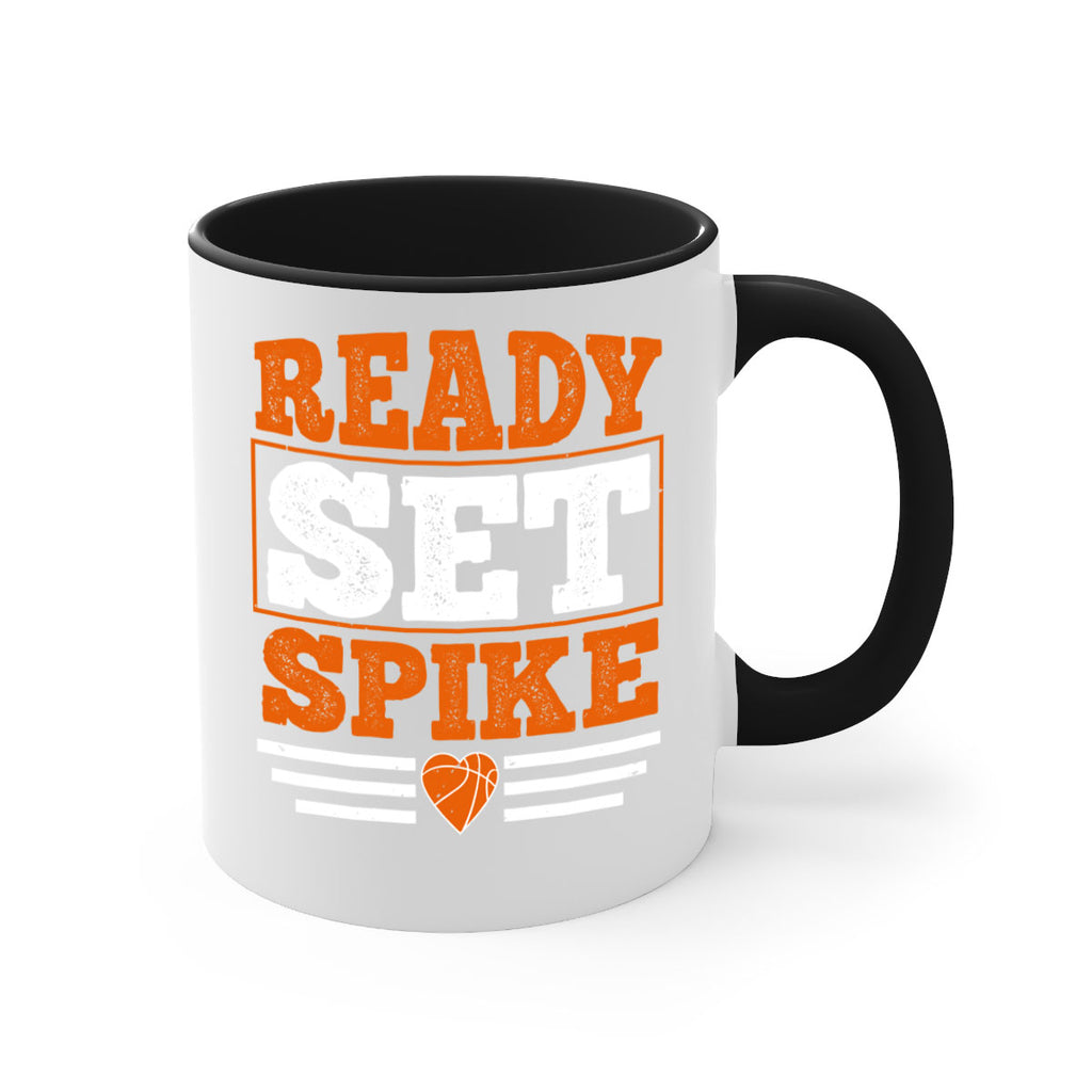 Ready set spike 557#- basketball-Mug / Coffee Cup