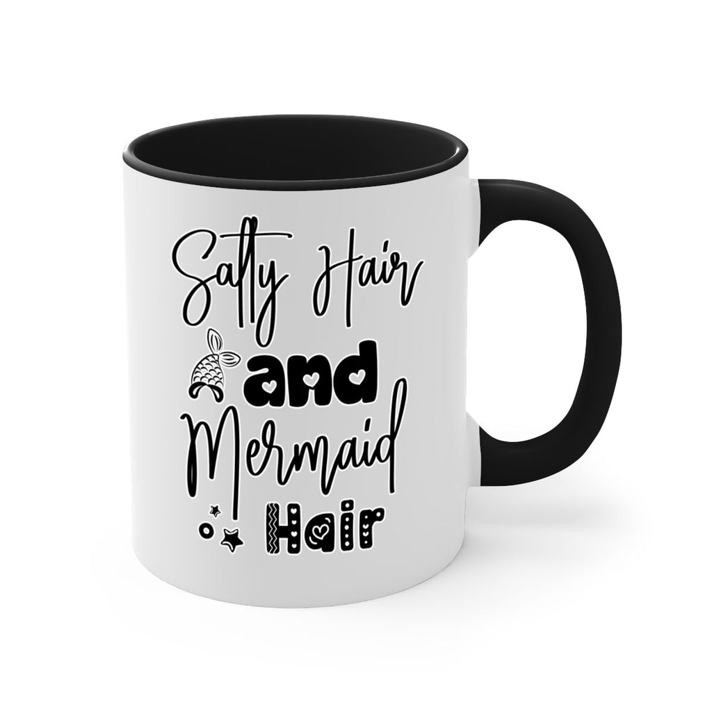 Salty Hair and Mermaid Hair 572#- mermaid-Mug / Coffee Cup