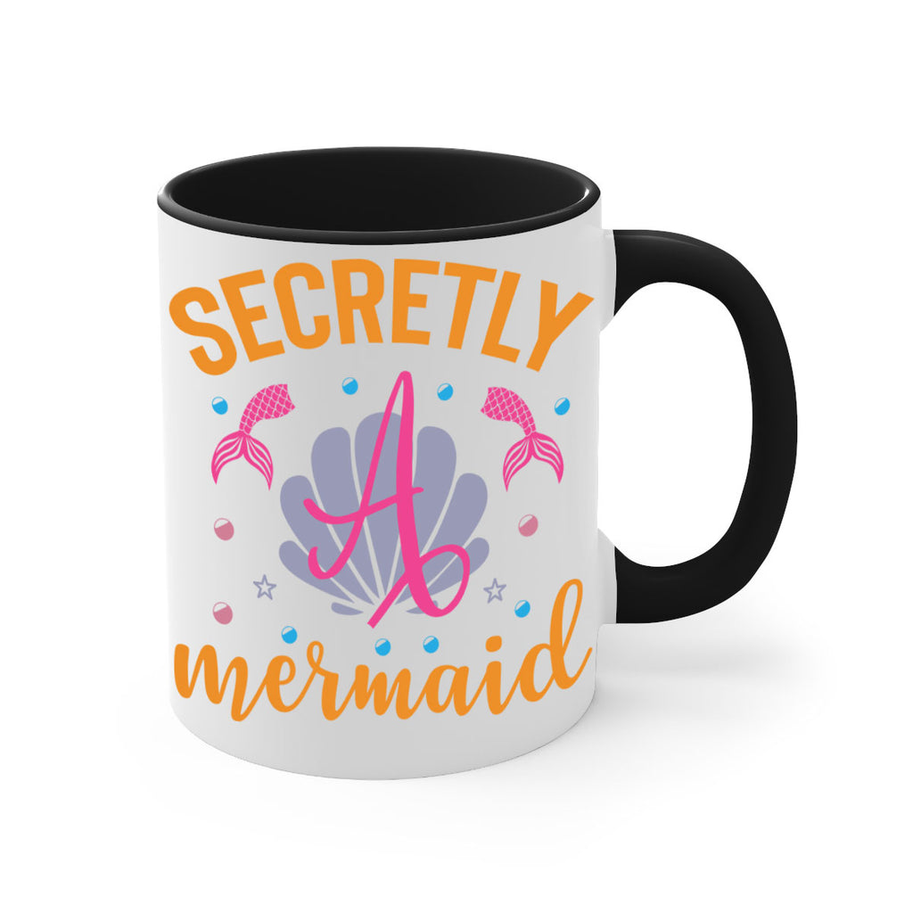 Secretly A Mermaid Design 583#- mermaid-Mug / Coffee Cup