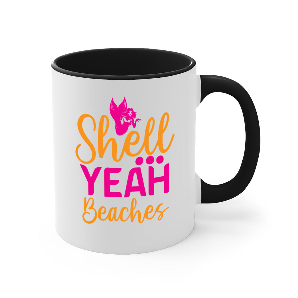 Shell Yeah Beaches 586#- mermaid-Mug / Coffee Cup