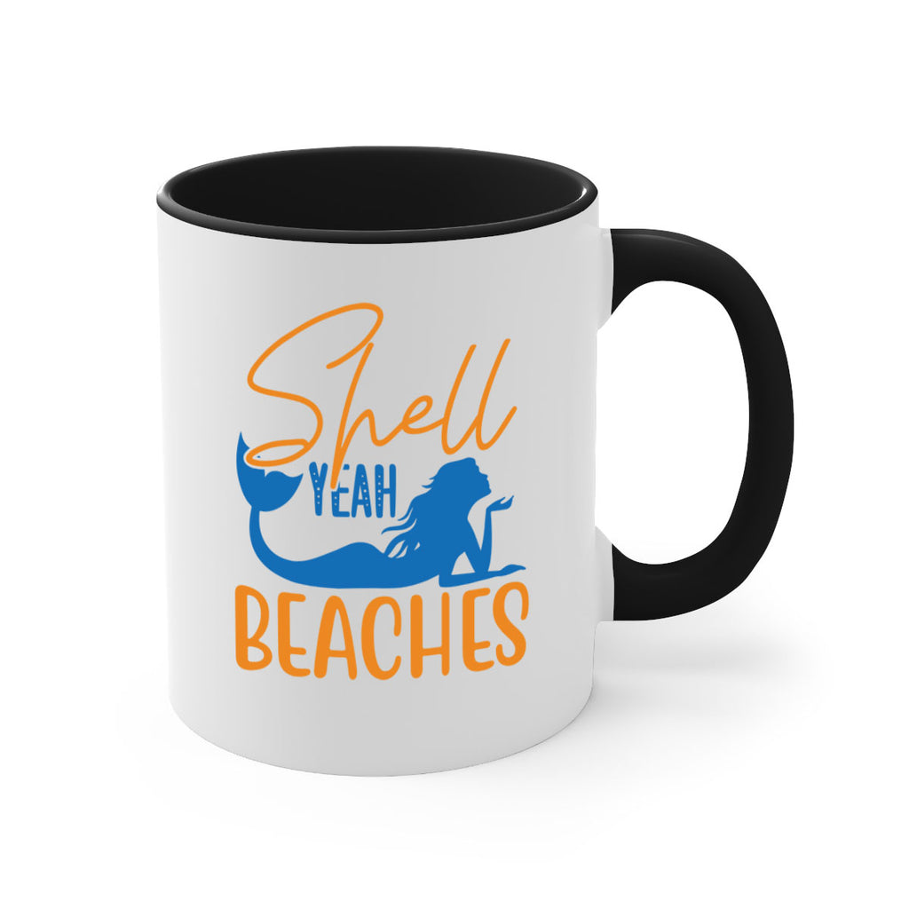 Shell Yeah Beaches 591#- mermaid-Mug / Coffee Cup
