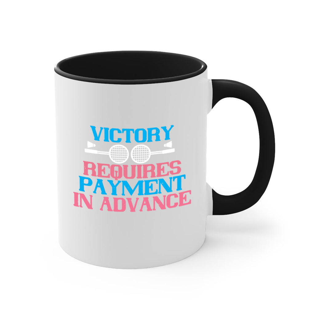 Victory requires payment in advance 1782#- badminton-Mug / Coffee Cup