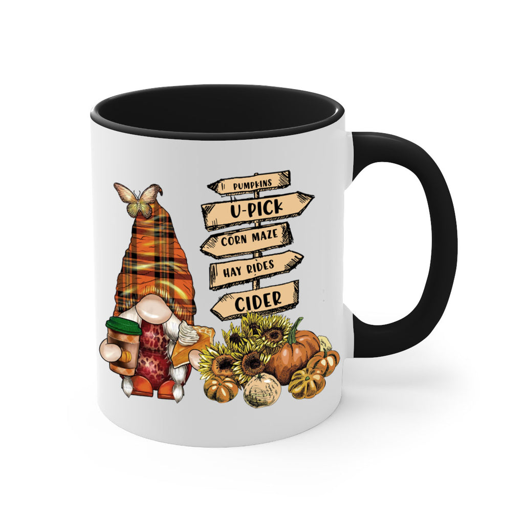 VintageFallGnome 625#- fall-Mug / Coffee Cup