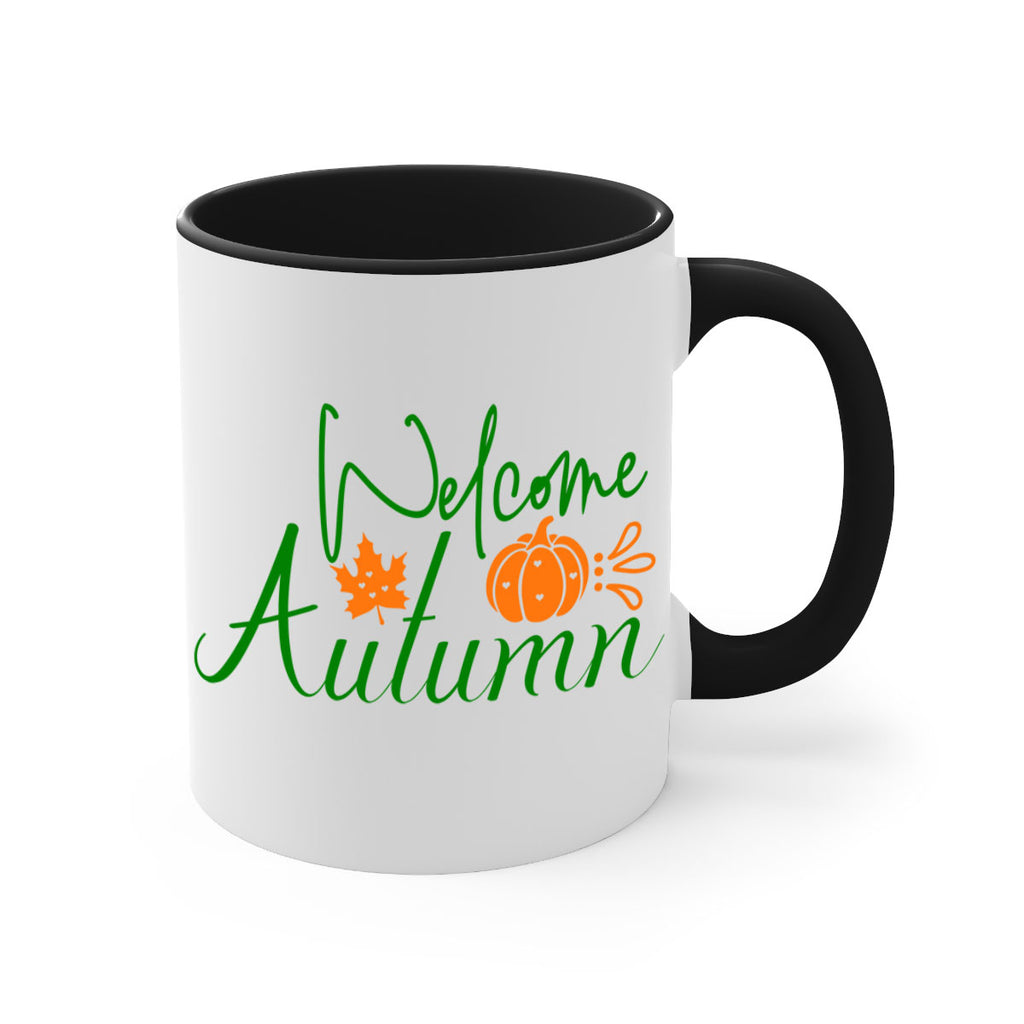Welcome Autumn 627#- fall-Mug / Coffee Cup