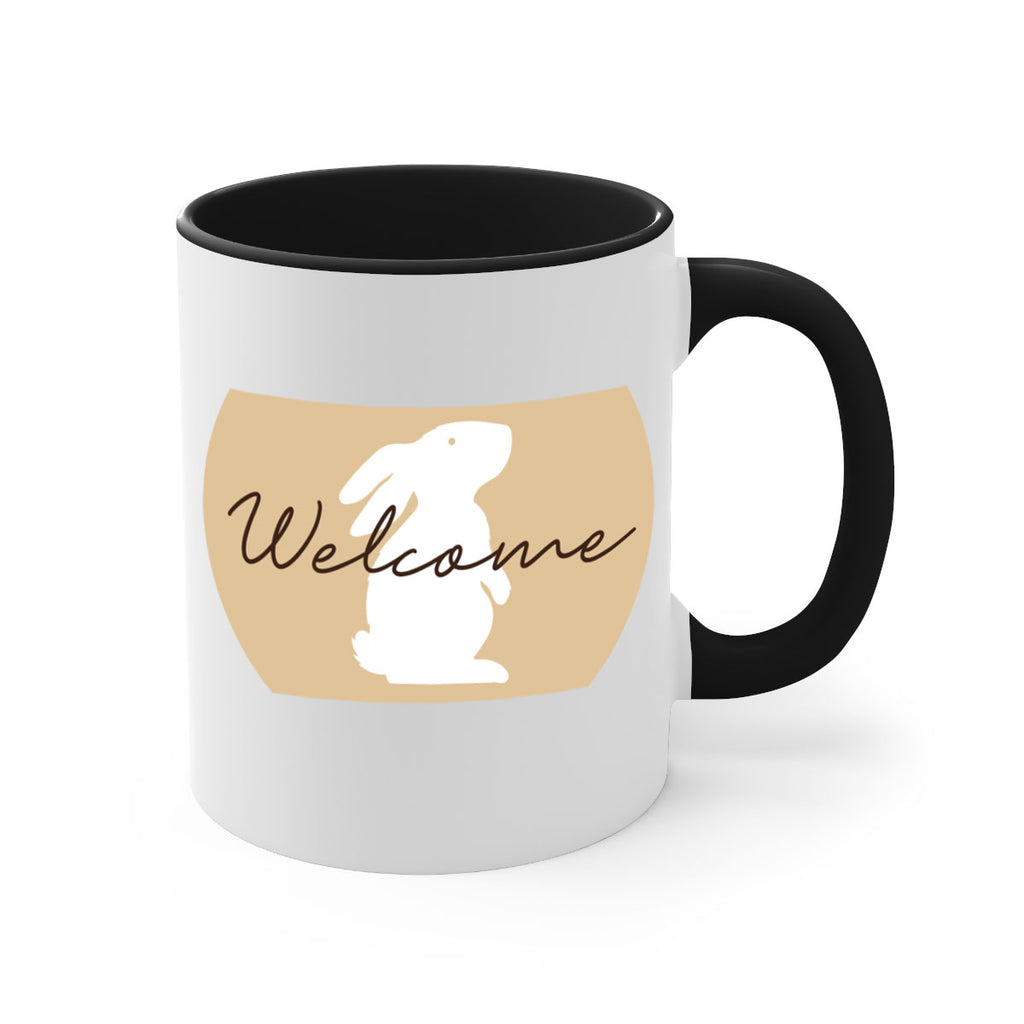 Welcome Bunny569#- spring-Mug / Coffee Cup