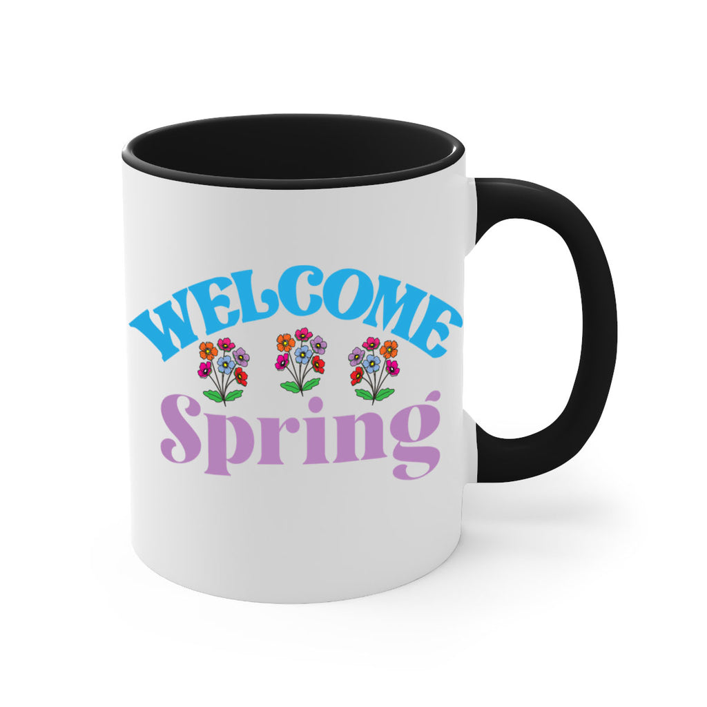 Welcome Spring  600#- spring-Mug / Coffee Cup