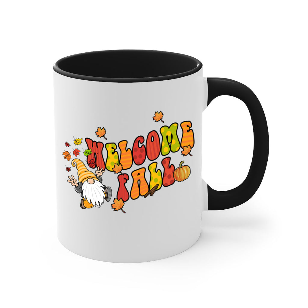 WelcomeFallGnome 637#- fall-Mug / Coffee Cup