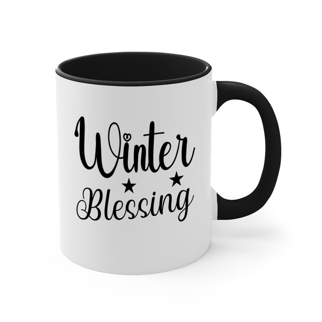 Winter Blessing 484#- winter-Mug / Coffee Cup