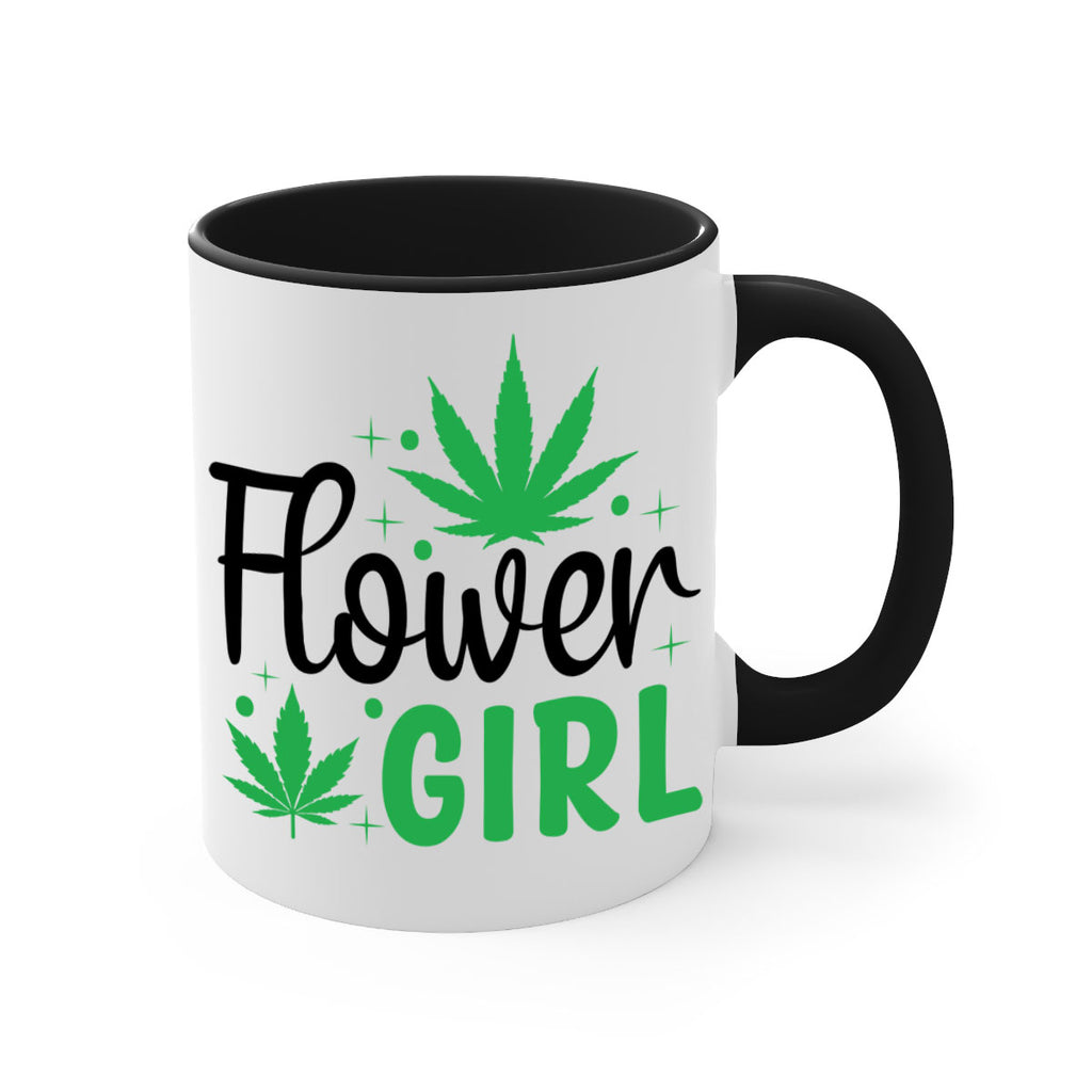 flower girl 83#- marijuana-Mug / Coffee Cup