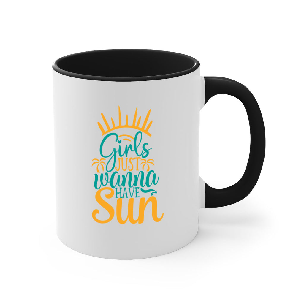 girls just wanna have sun Style 102#- Summer-Mug / Coffee Cup