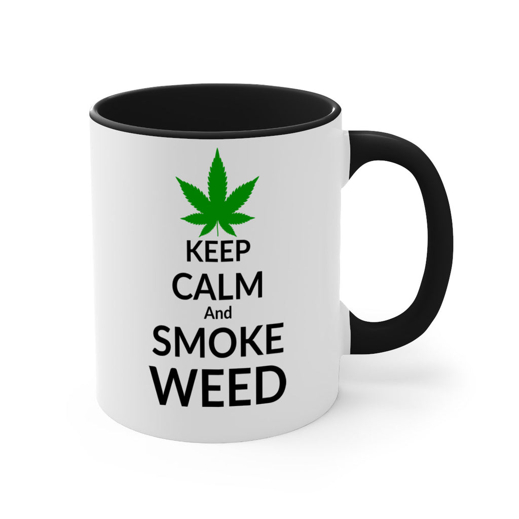 keep calm and smoke weed 173#- marijuana-Mug / Coffee Cup