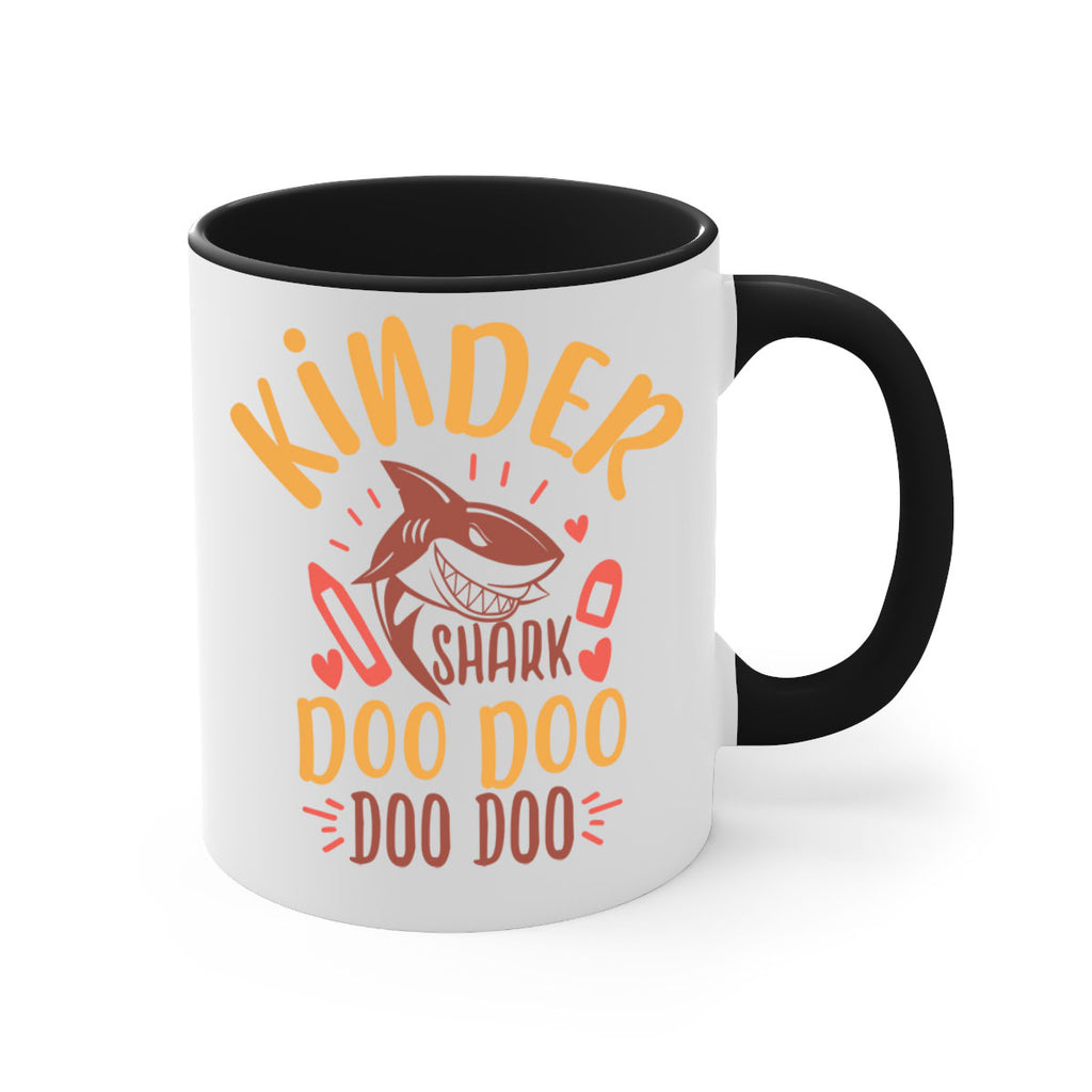 kinder shark doo doo 15#- preK-Mug / Coffee Cup