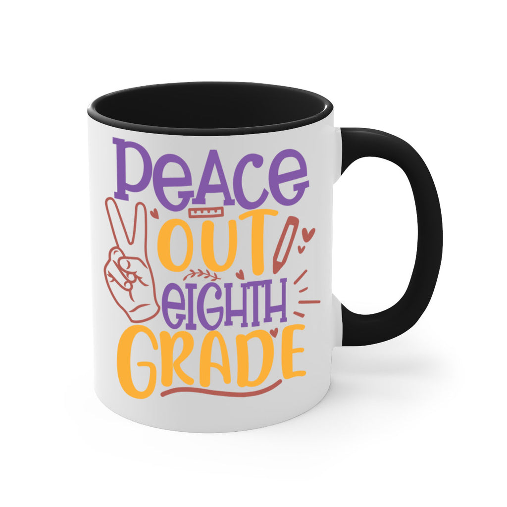 peace out 8th grade 2#-8th grade-Mug / Coffee Cup