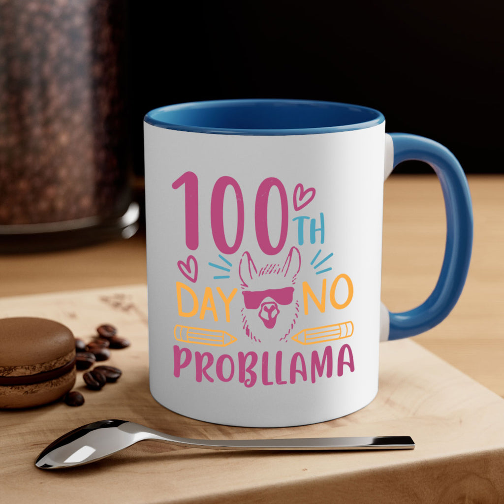 100th day no probllama 37#- 100 days-Mug / Coffee Cup