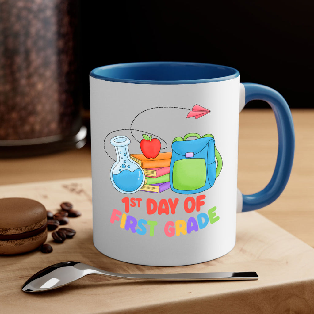 1st day of 1st Grade 27#- First Grade-Mug / Coffee Cup
