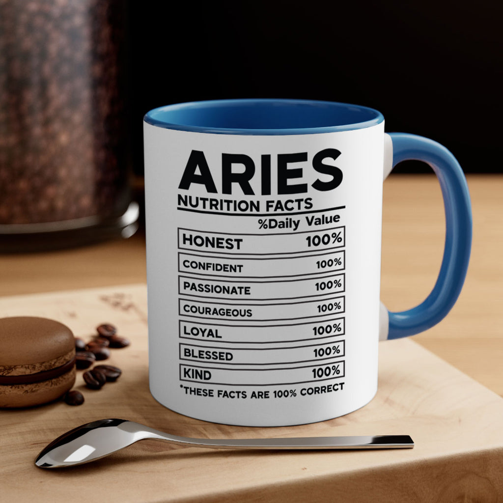 Aries Nutrition Facts 97#- zodiac-Mug / Coffee Cup