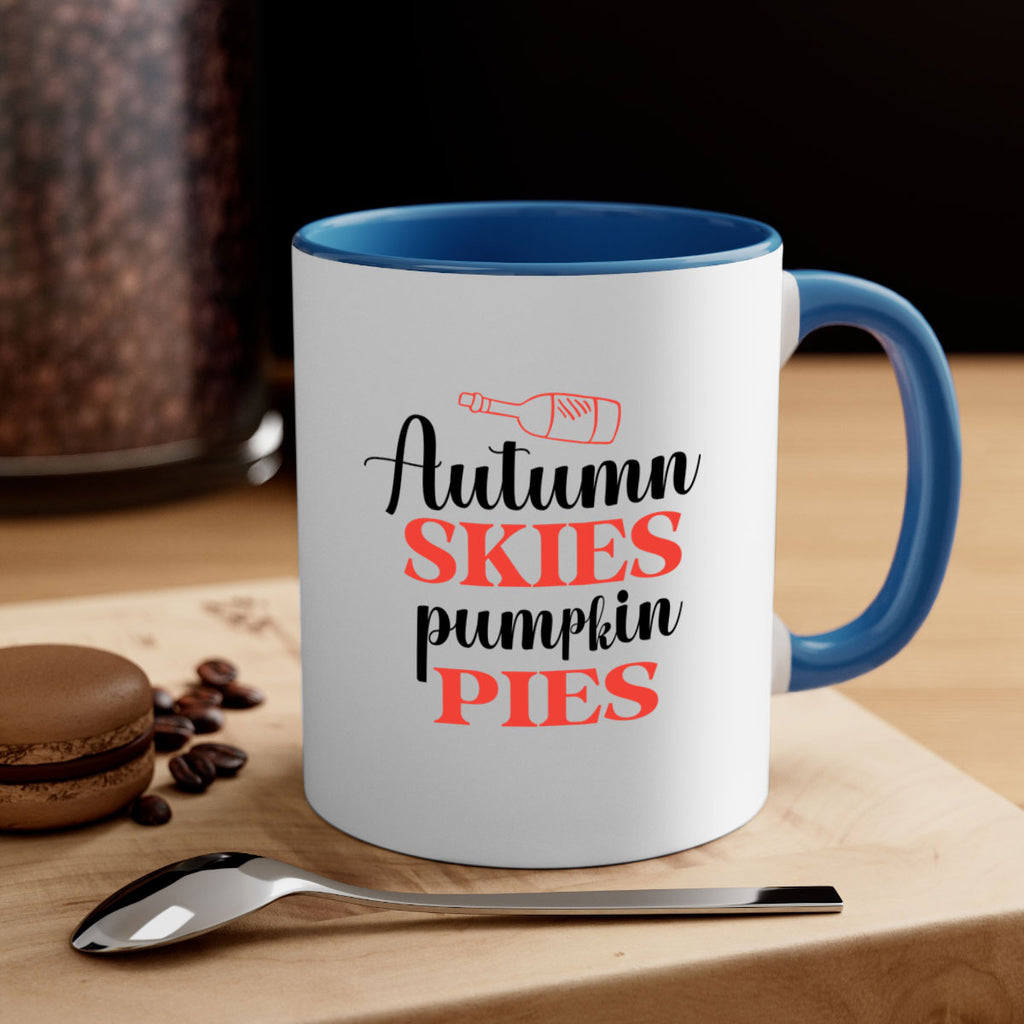 Autumn skies pumpkin pies 31#- fall-Mug / Coffee Cup