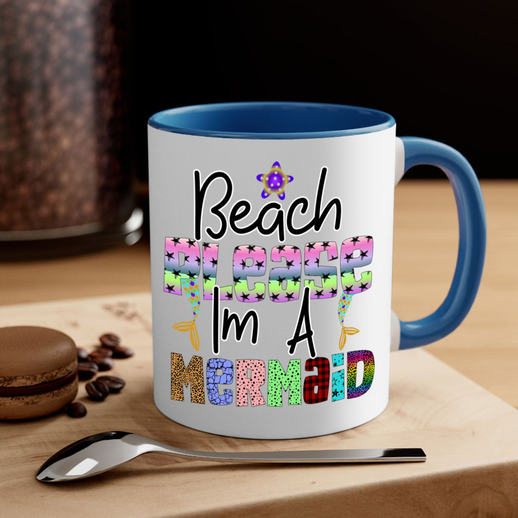 Beach Please Im A Mermaid 59#- mermaid-Mug / Coffee Cup