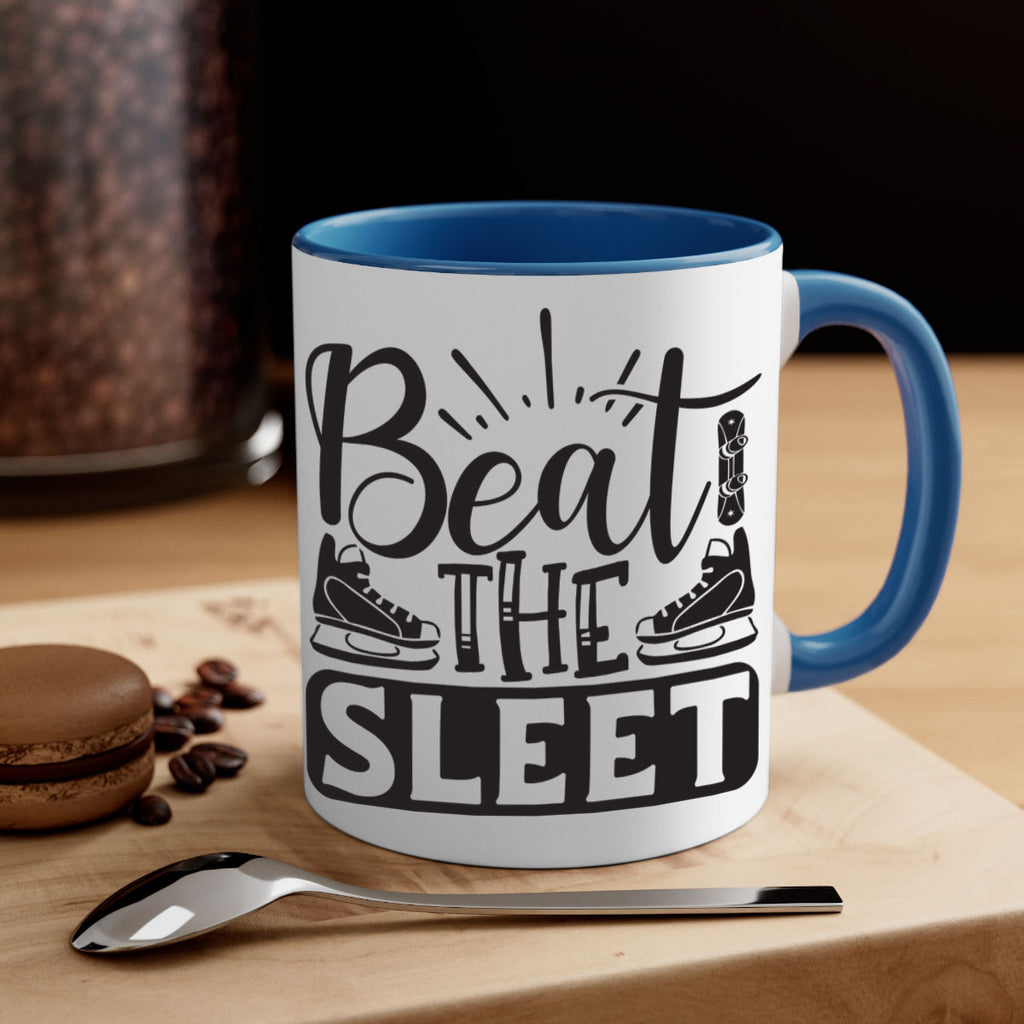 Beat the sleet 24#- winter-Mug / Coffee Cup