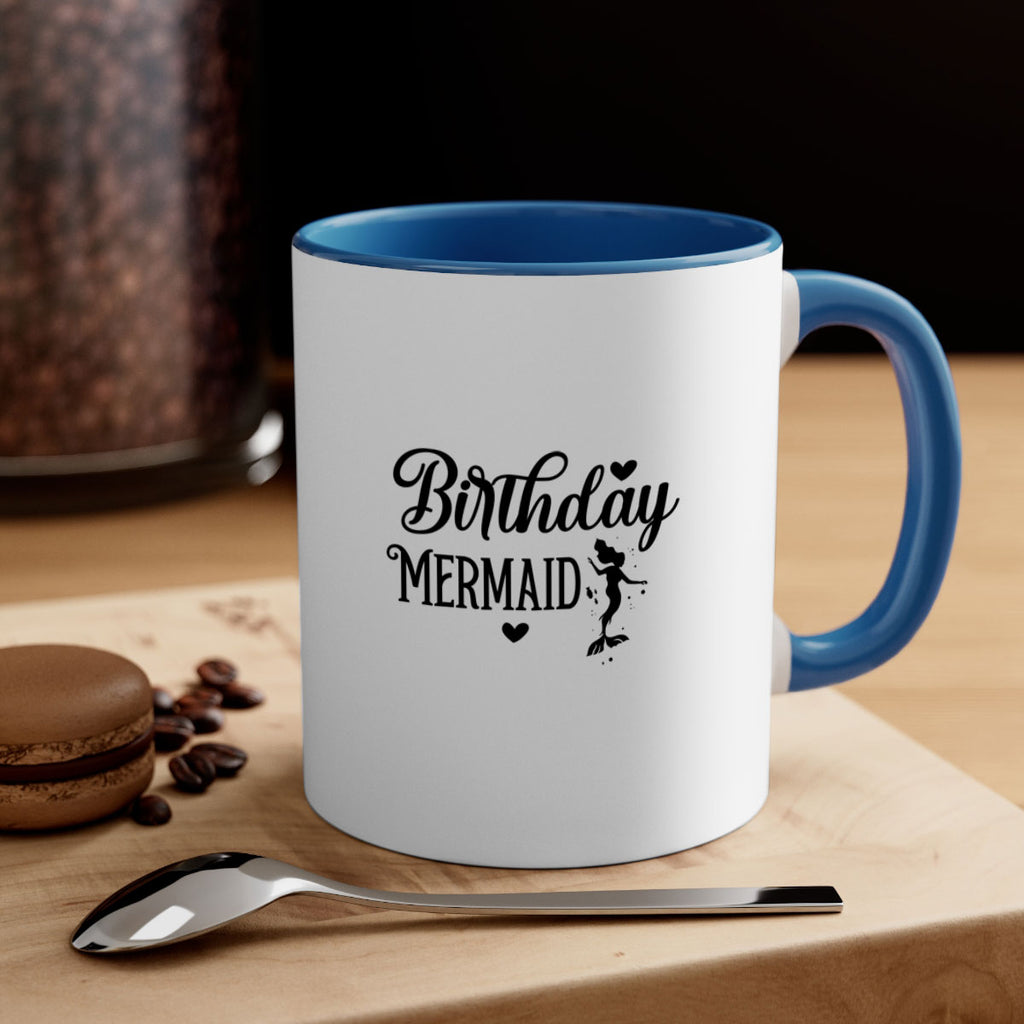 Birthday Mermaid 72#- mermaid-Mug / Coffee Cup