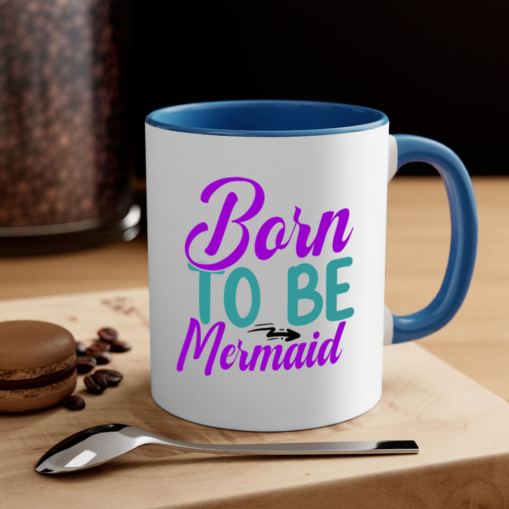Born To Be Mermaid 82#- mermaid-Mug / Coffee Cup