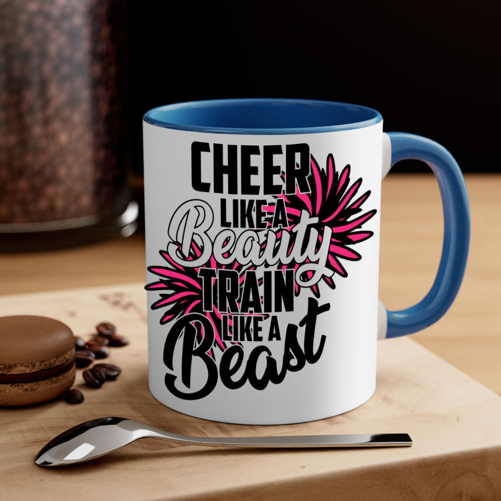 Cheer like a Beauty Train like a Beast 1388#- cheer-Mug / Coffee Cup