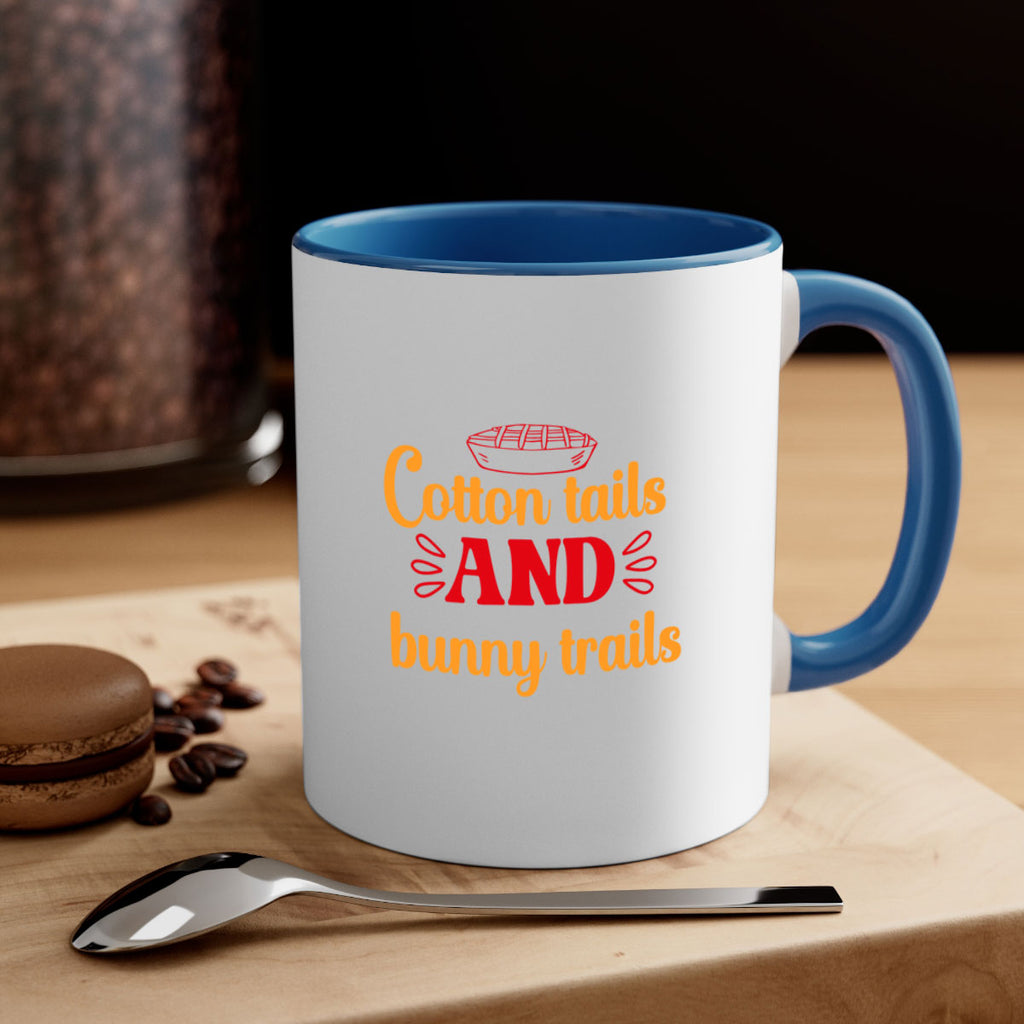 Cotton tails and bunny trails 112#- spring-Mug / Coffee Cup