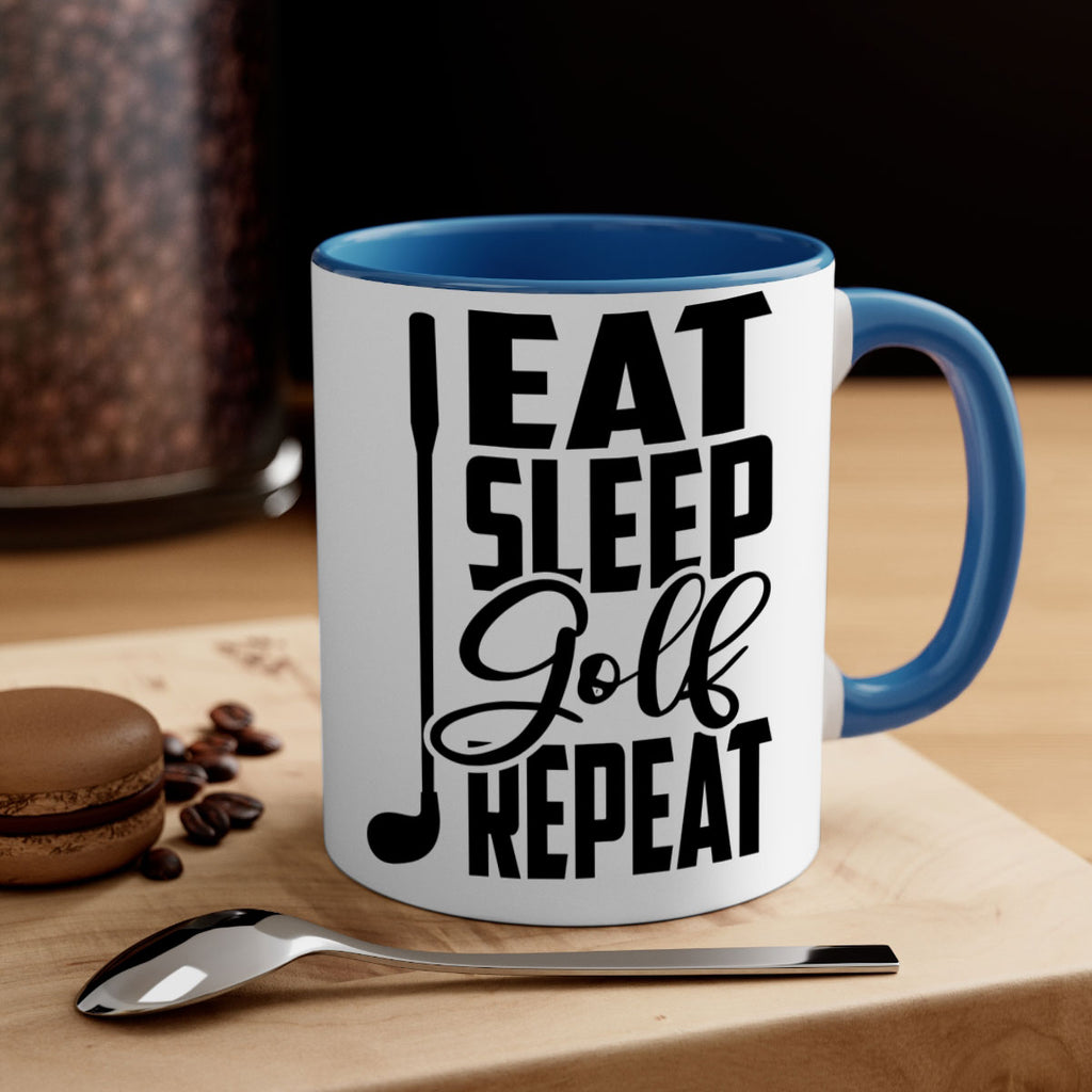 Eat Sleep Golf Repeat 1312#- golf-Mug / Coffee Cup
