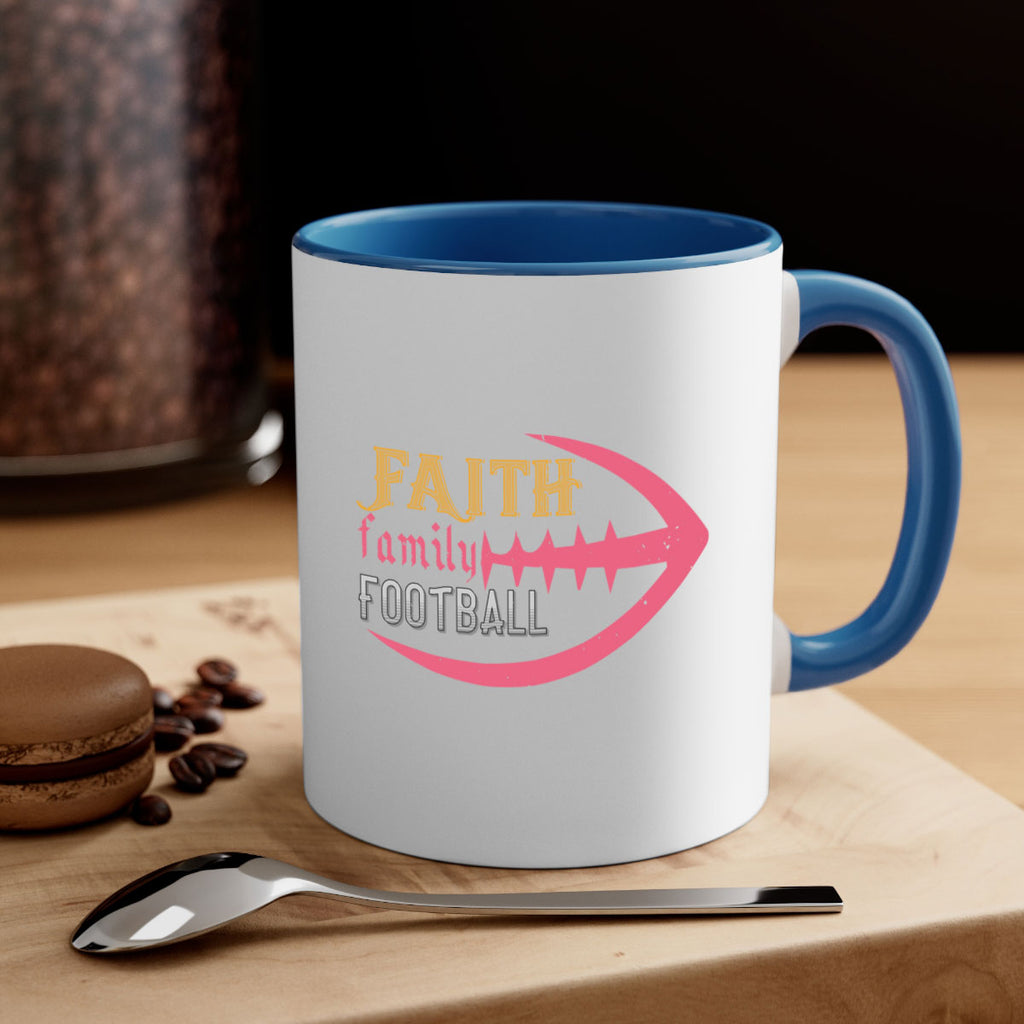 Faith family football 1257#- football-Mug / Coffee Cup