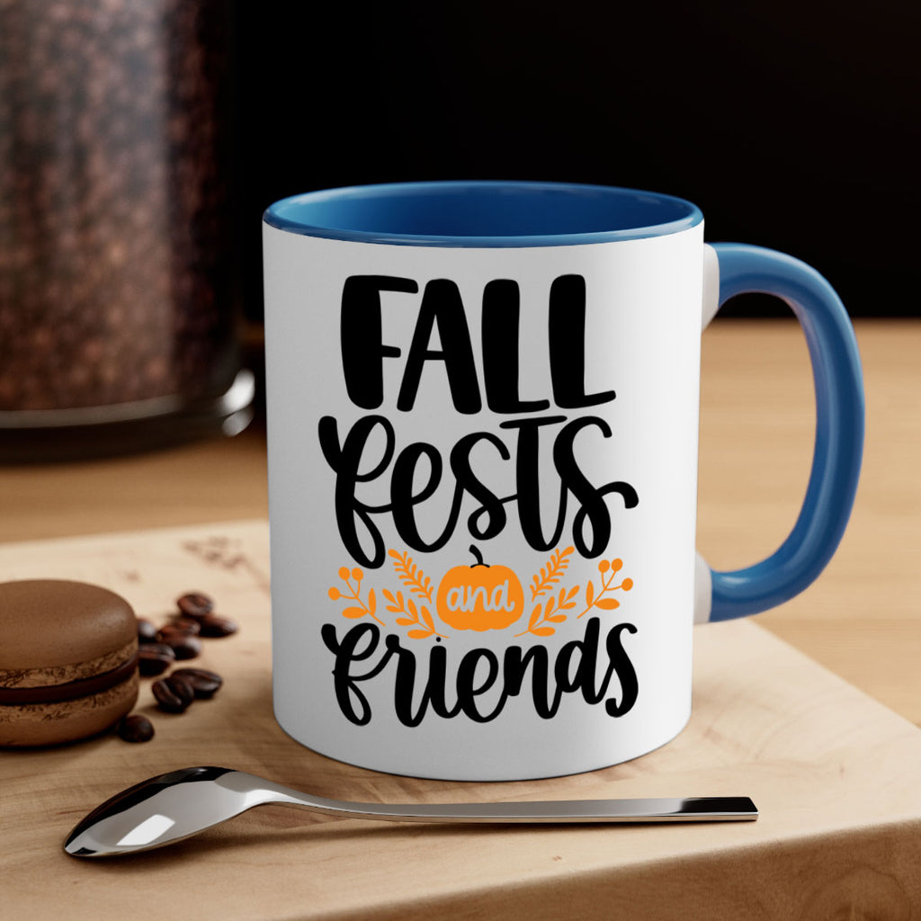 Fall Fests And Friends 484#- fall-Mug / Coffee Cup