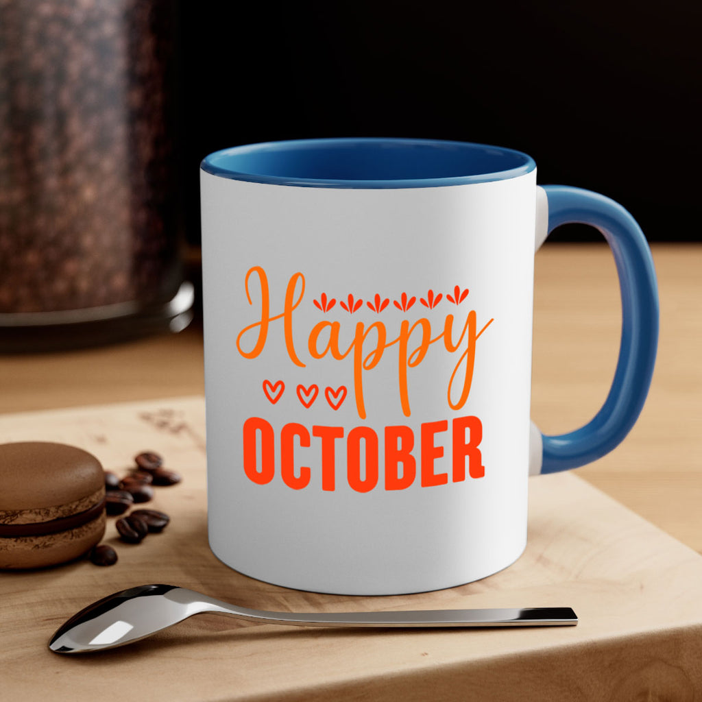 Happy October Design 237#- fall-Mug / Coffee Cup