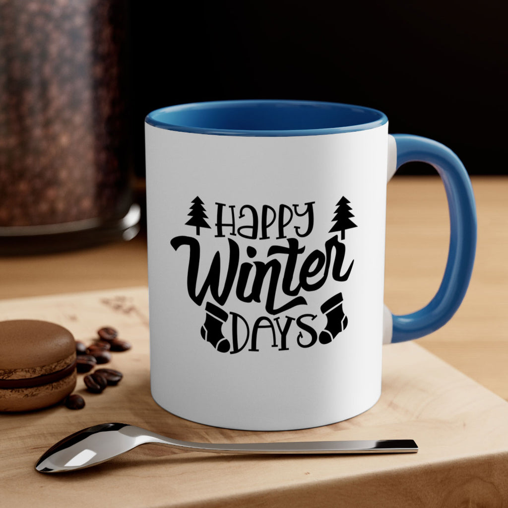 Happy Winter Days 122#- winter-Mug / Coffee Cup