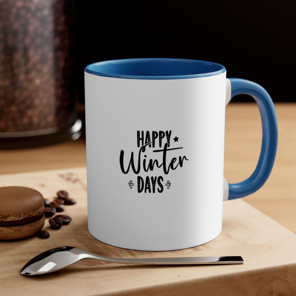 Happy Winter Days 124#- winter-Mug / Coffee Cup