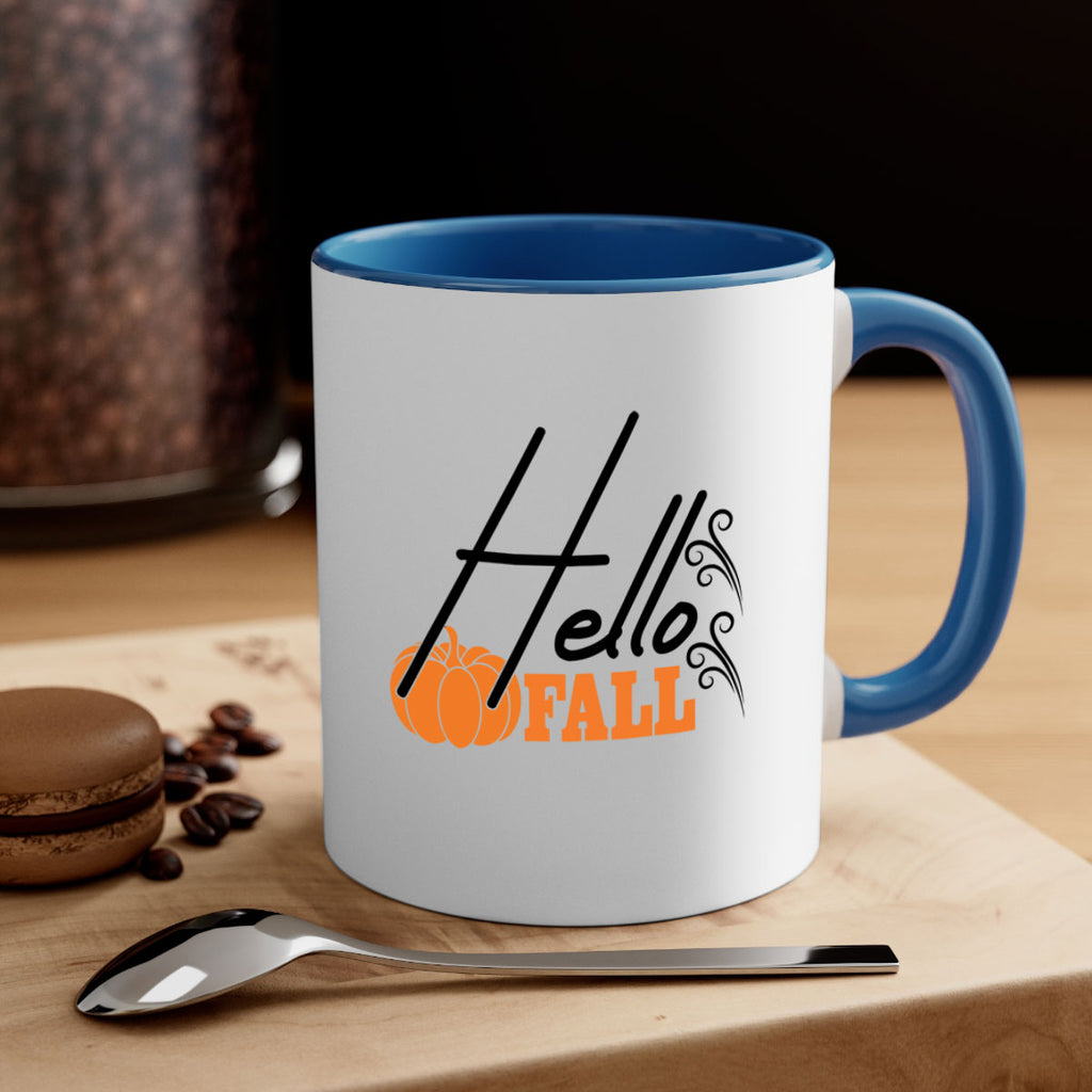 Hello Fall 281#- fall-Mug / Coffee Cup
