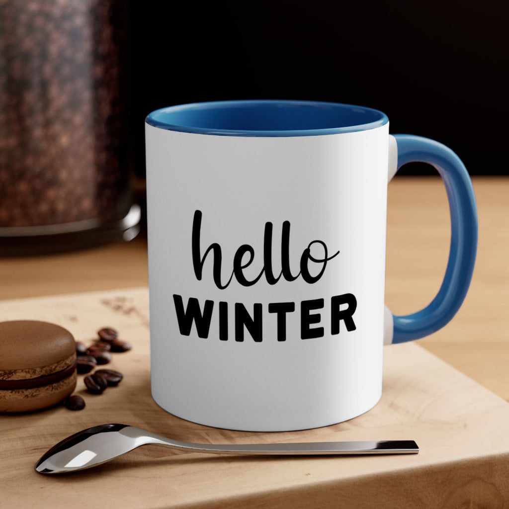 Hello Winter 186#- winter-Mug / Coffee Cup