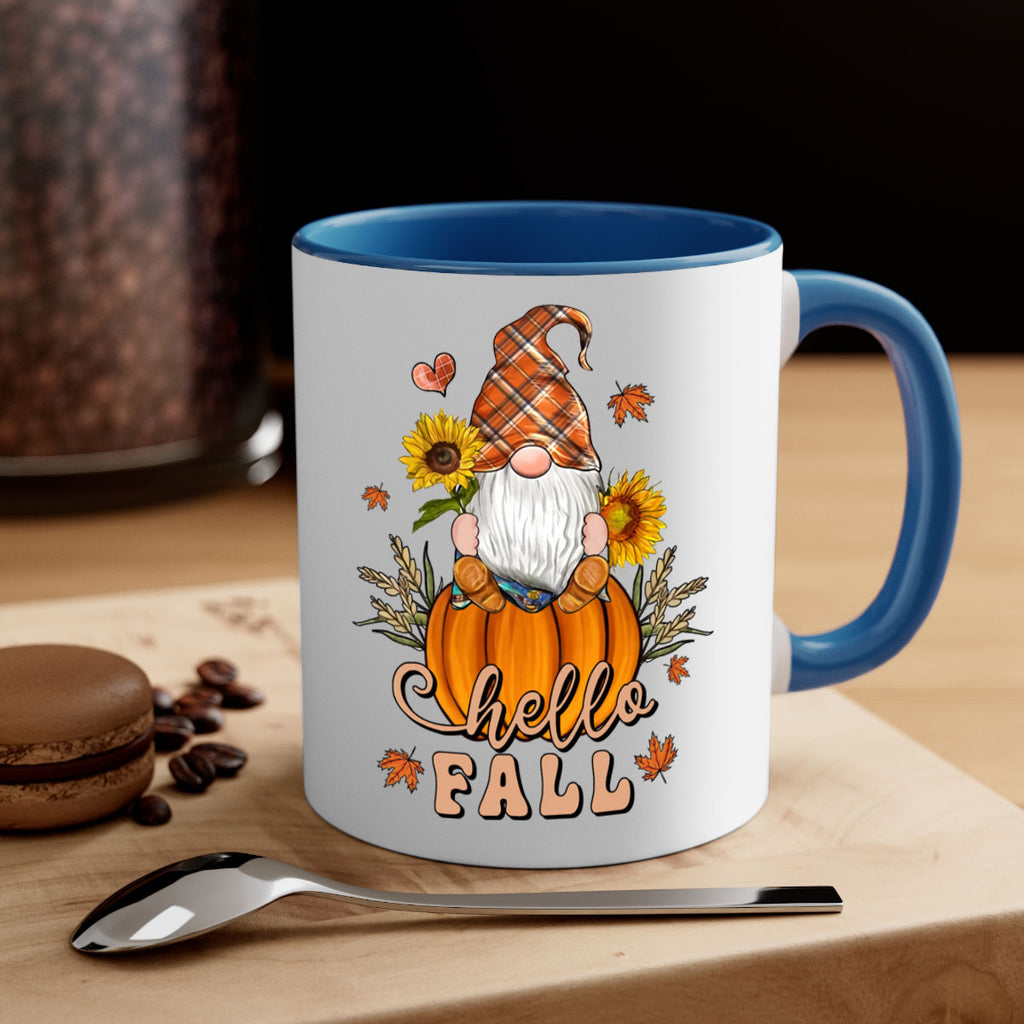 HelloFallAutumnGnome 298#- fall-Mug / Coffee Cup