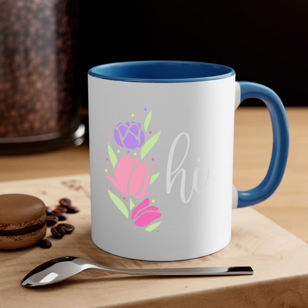 Hi pink flowers238#- spring-Mug / Coffee Cup