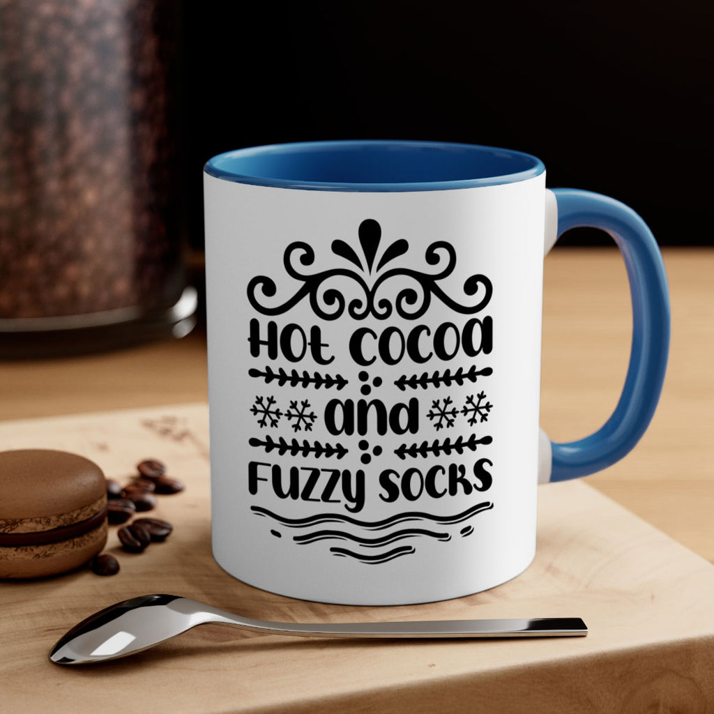 Hot Cocoa and Fuzzy Socks 219#- winter-Mug / Coffee Cup