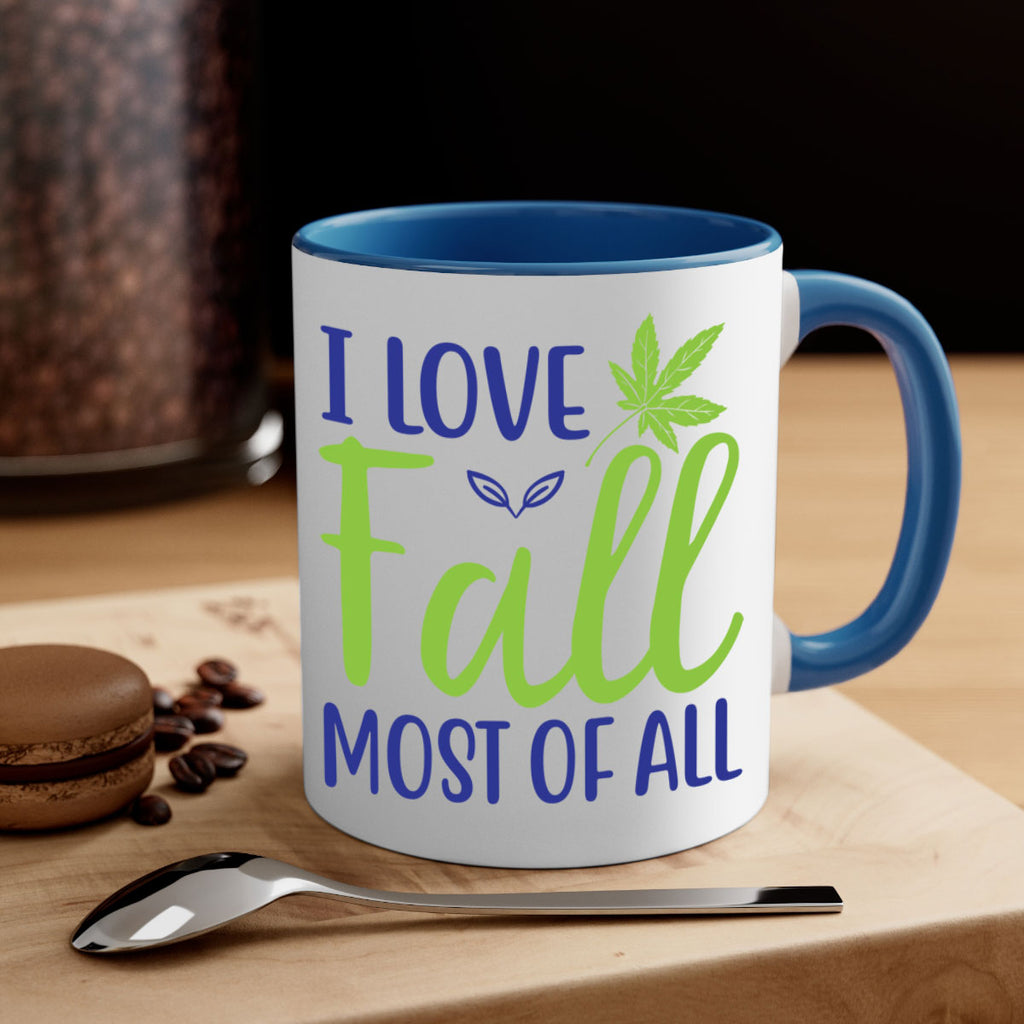 I Love Fall Most of All 329#- fall-Mug / Coffee Cup