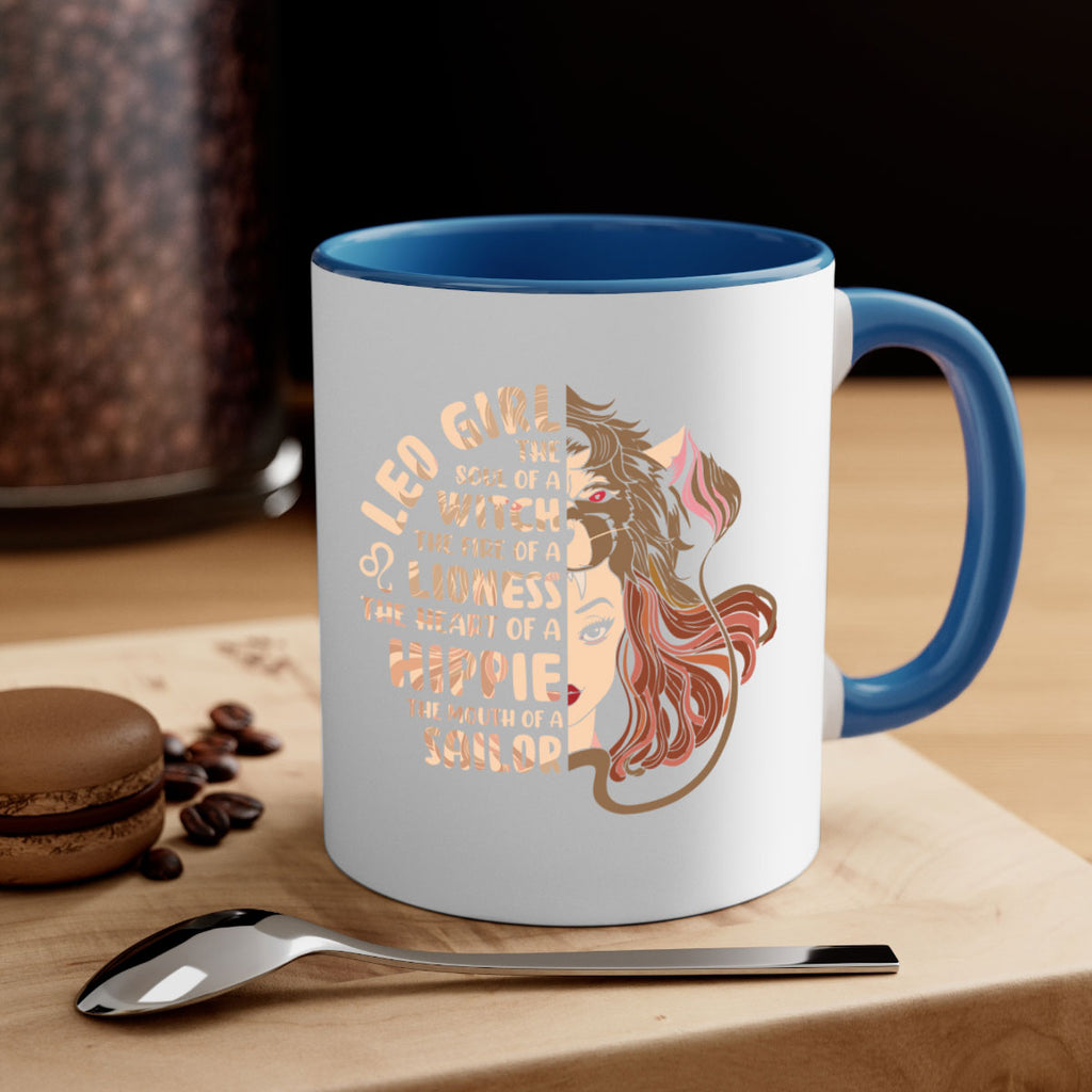 Leo girl 289#- zodiac-Mug / Coffee Cup
