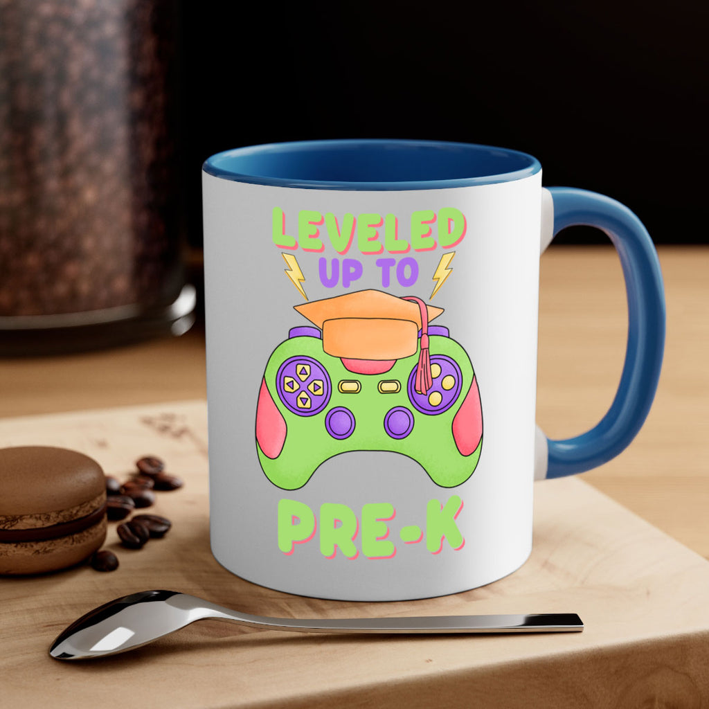 Leveled up to PreK Gamer 16#- preK-Mug / Coffee Cup