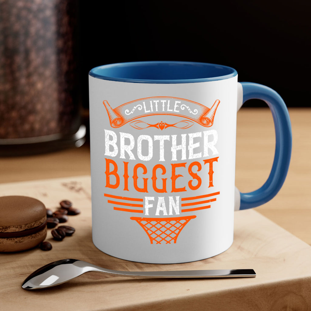 Little brother biggest fan 873#- basketball-Mug / Coffee Cup