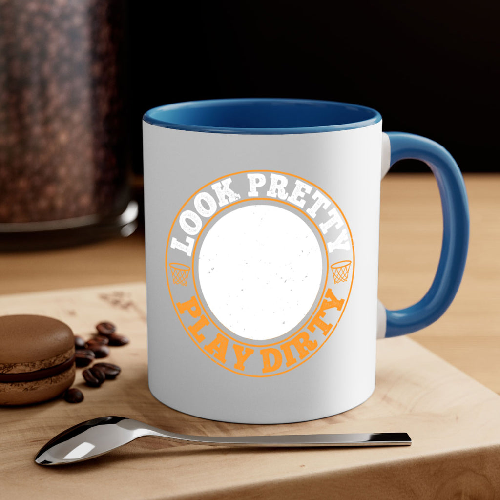 Look pretty Play dirty 1945#- basketball-Mug / Coffee Cup