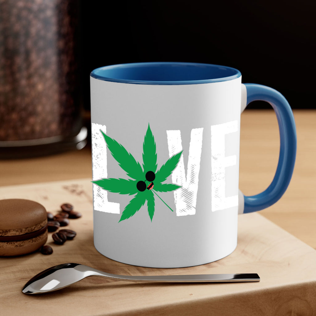 Love 195#- marijuana-Mug / Coffee Cup