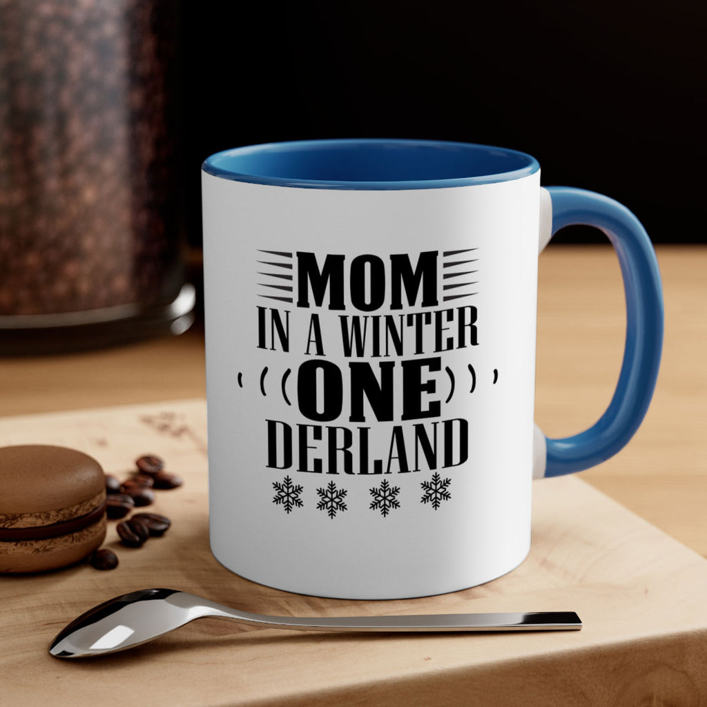 MOM IN A WINTER ONE DERLAND 322#- winter-Mug / Coffee Cup