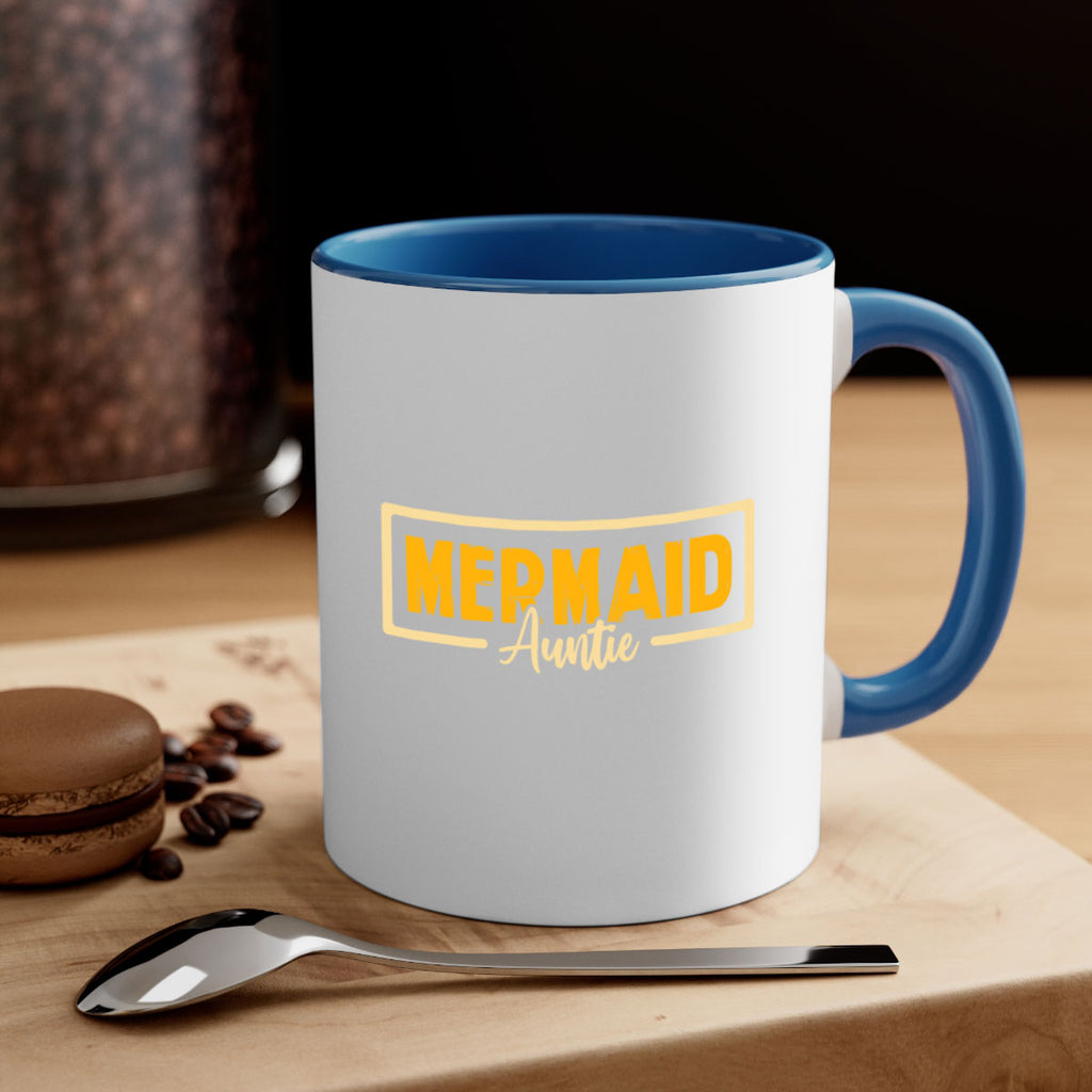 Mermaid auntie 390#- mermaid-Mug / Coffee Cup