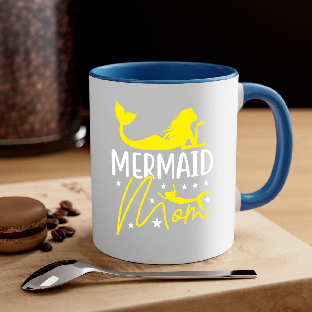Mermaid Mom 370#- mermaid-Mug / Coffee Cup