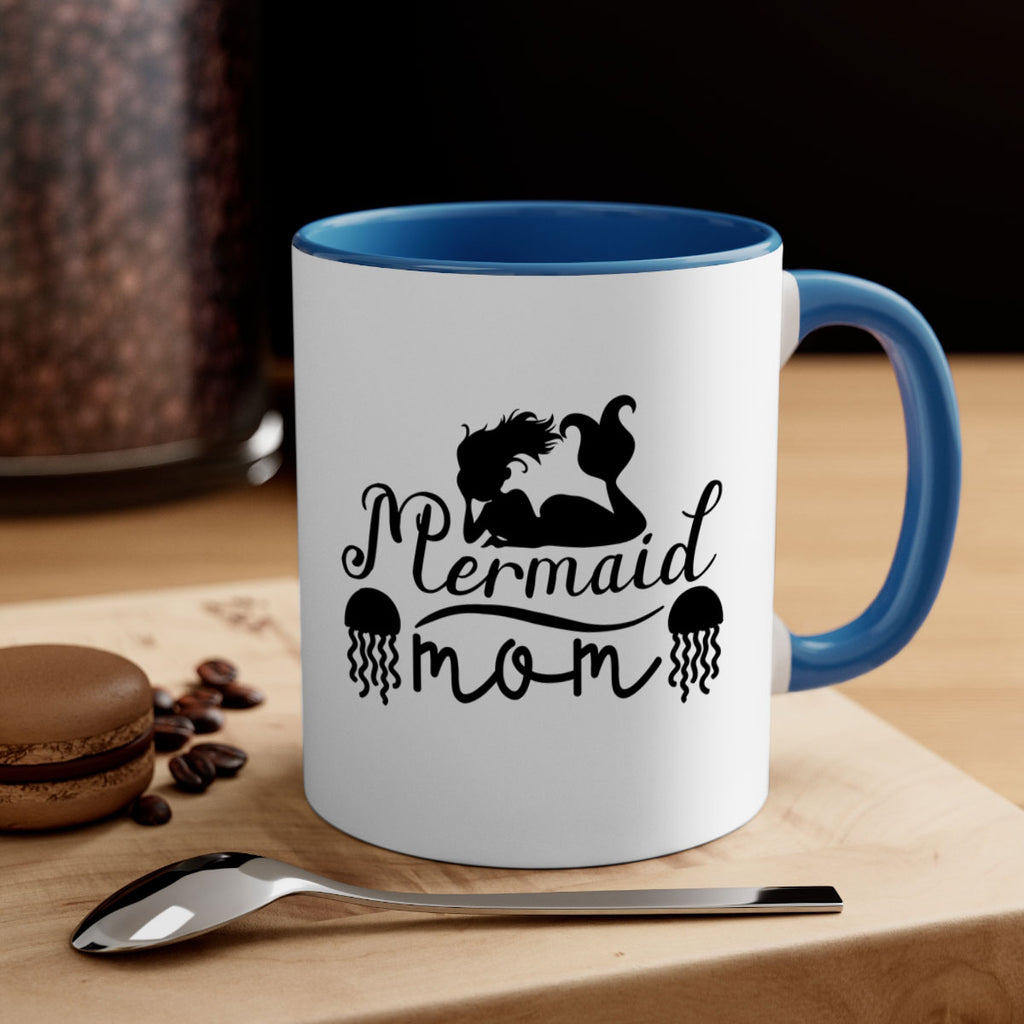 Mermaid Mom 373#- mermaid-Mug / Coffee Cup