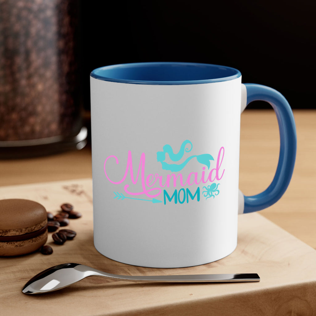 Mermaid Mom 374#- mermaid-Mug / Coffee Cup